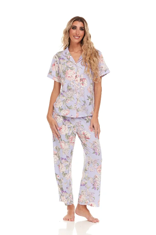 Annie Printed Pajama Set