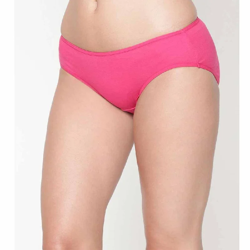 Bpc Selection Super Comfy Plus Size Hipster Cotton Panties