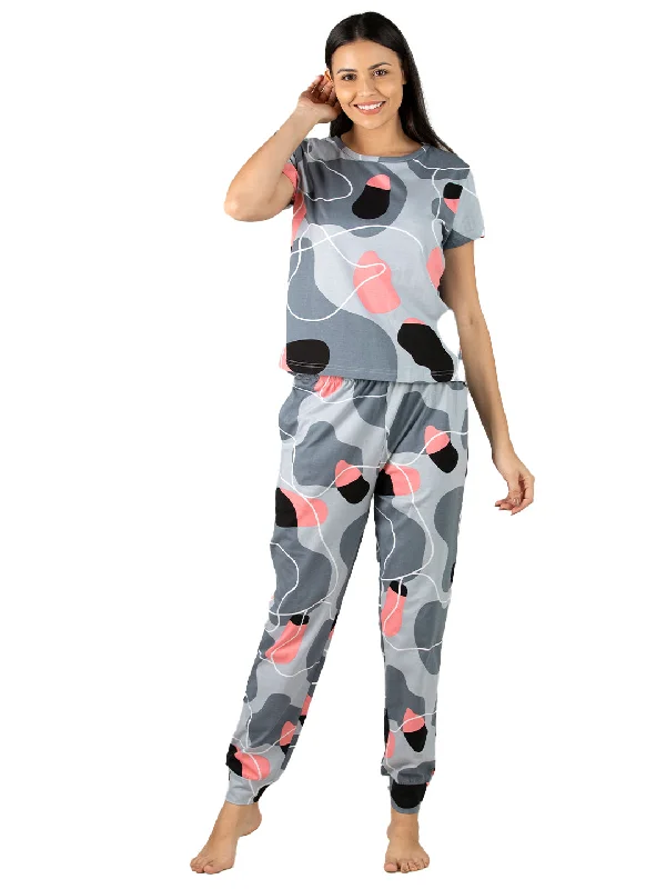 Evolove Grey Super soft most comfortable Pajama set