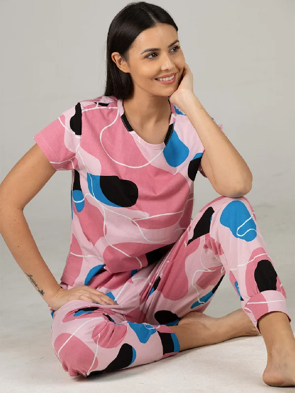 Evolove Pink Super soft most comfortable Pajama set