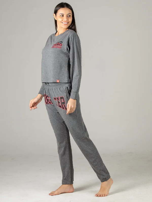 Evolove super soft most comfortable Pajama set track suit 100% superior cotton with pockets