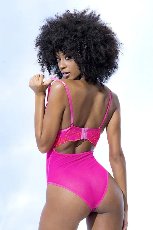 Mapale 8748 Bodysuit Color Hot Pink