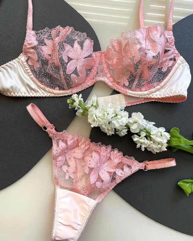 Marshmallow Pink Lingerie set