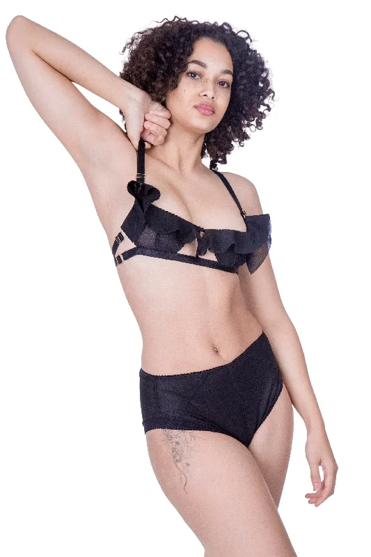 SALEMA mesh lingerie set