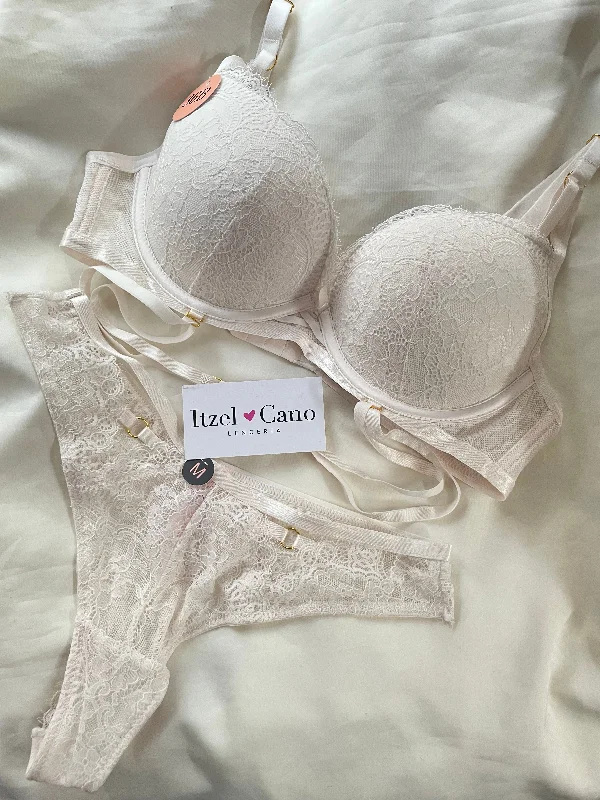 Set suave encaje 34B