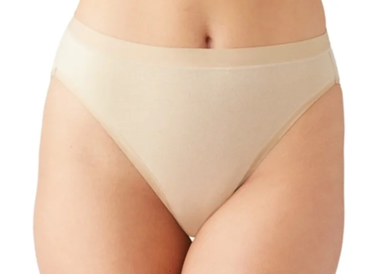 WACOAL UNDERSTATED COTTON HI-CUT BRIEF