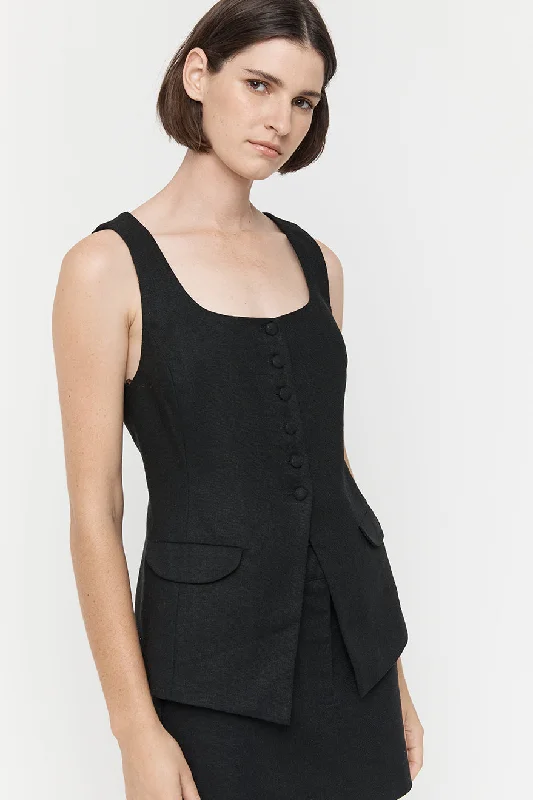 Anina Classic Waistcoat Top