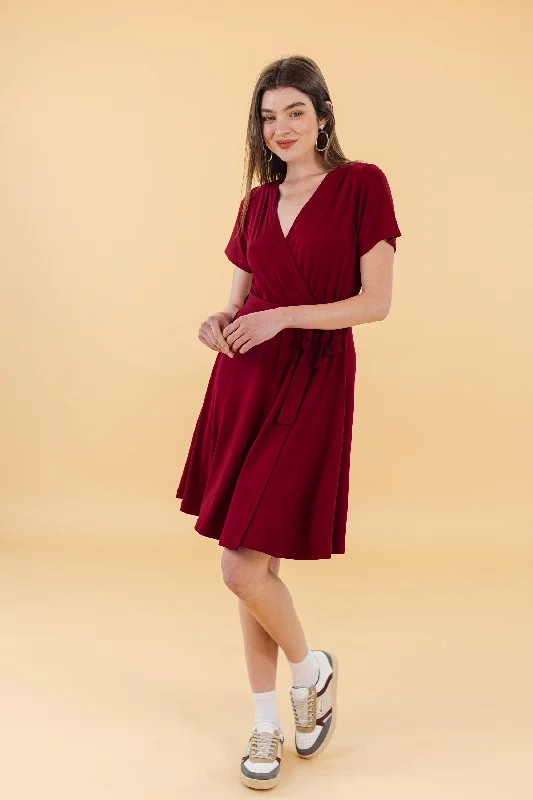 Dress Catherine Cherry Red