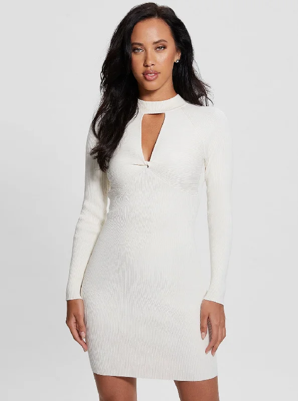 Eco Cambria Cut-Out Mini Dress