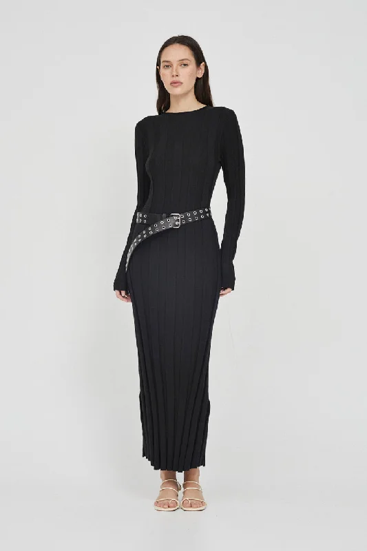 Gaia Long Sleeve Knit Dress