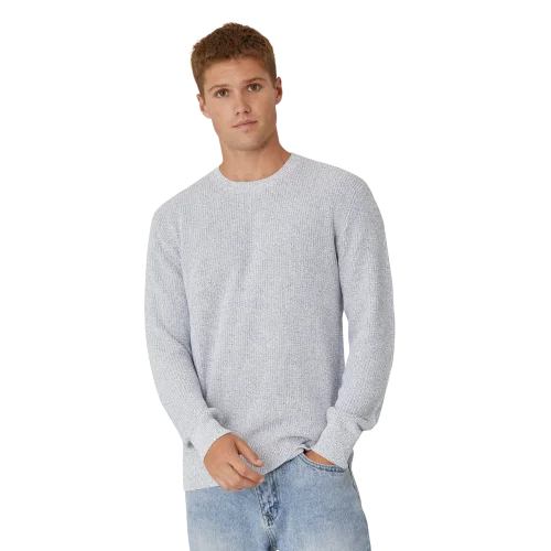 The Kingston Crew Neck Sweater - Light Blue