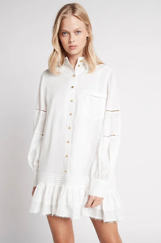 Lotus Shirt Dress