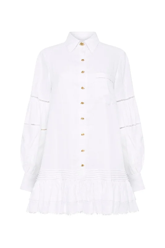 Lotus Shirt Dress