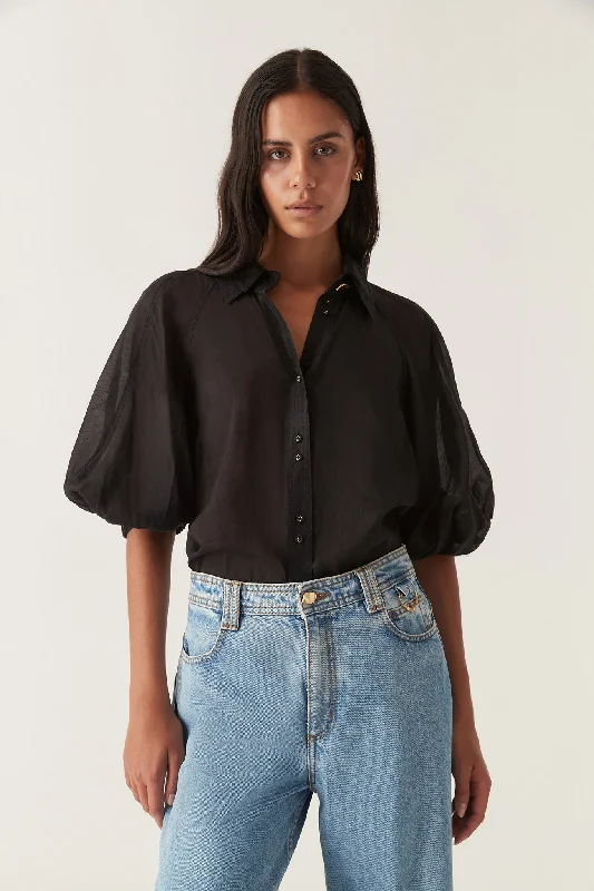 Palms Puff Sleeve Shirt