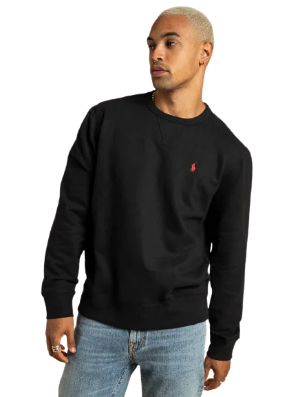 Polo Ralph Lauren - Crew Neck Sweatshirt - Black