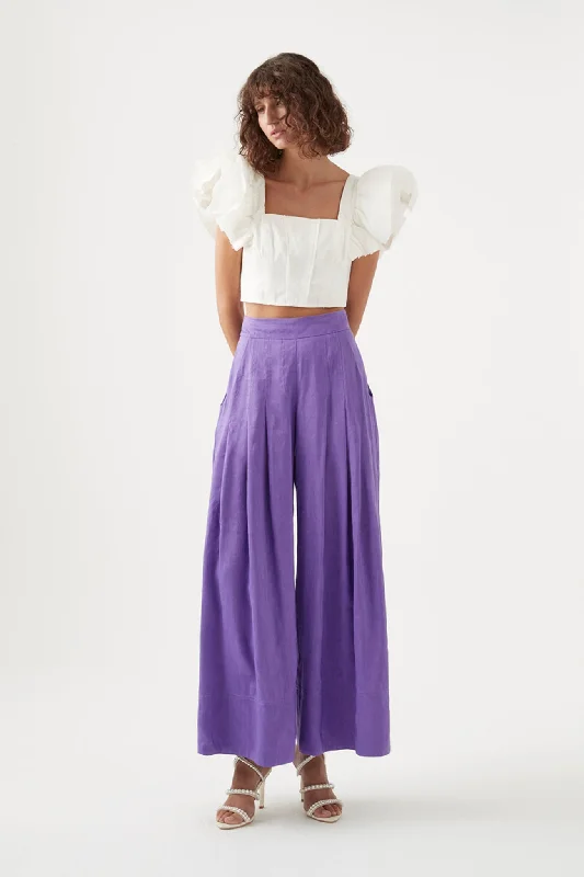 Vanades Frill Crop Top