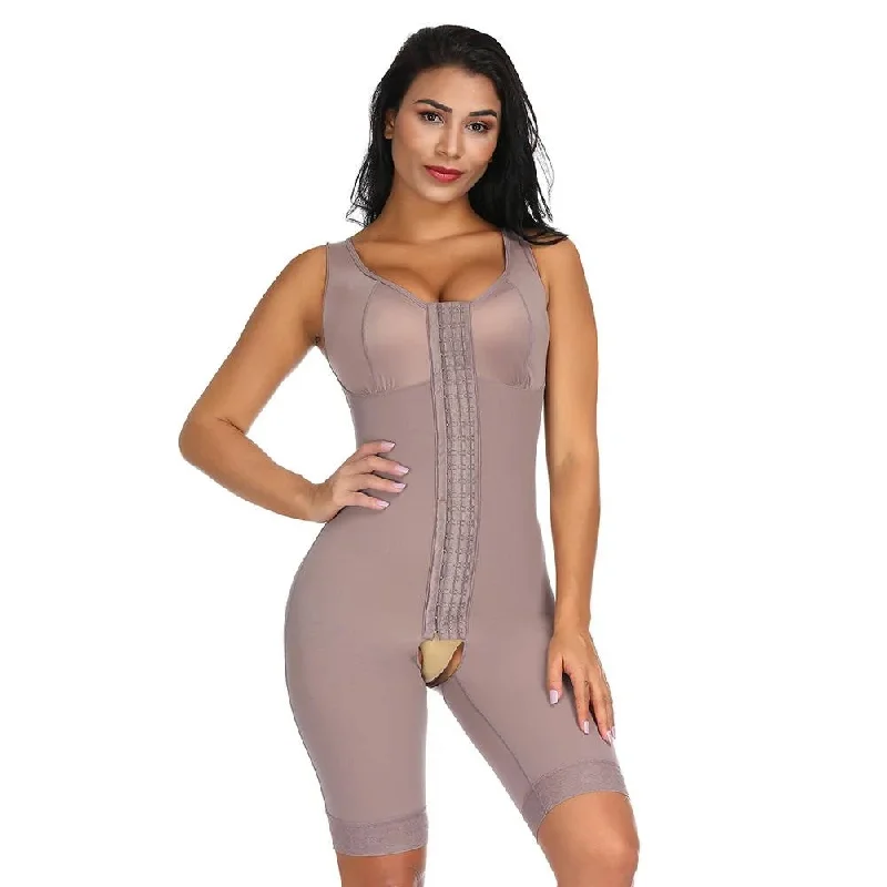 Bodysuit with Wide Straps- Figure Sculpting