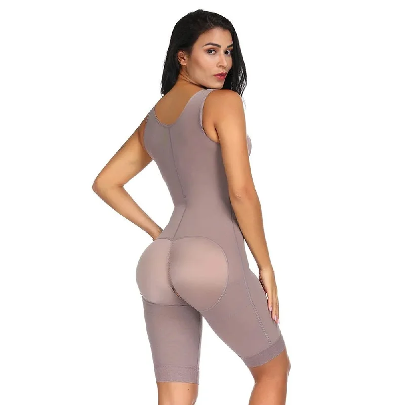 Bodysuit with Wide Straps- Figure Sculpting