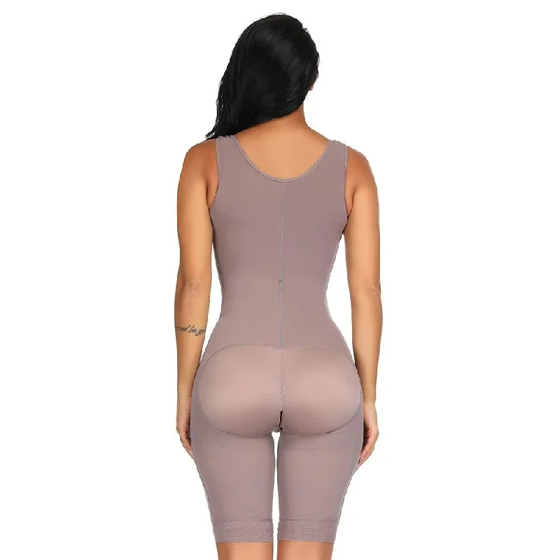 Bodysuit with Wide Straps- Figure Sculpting