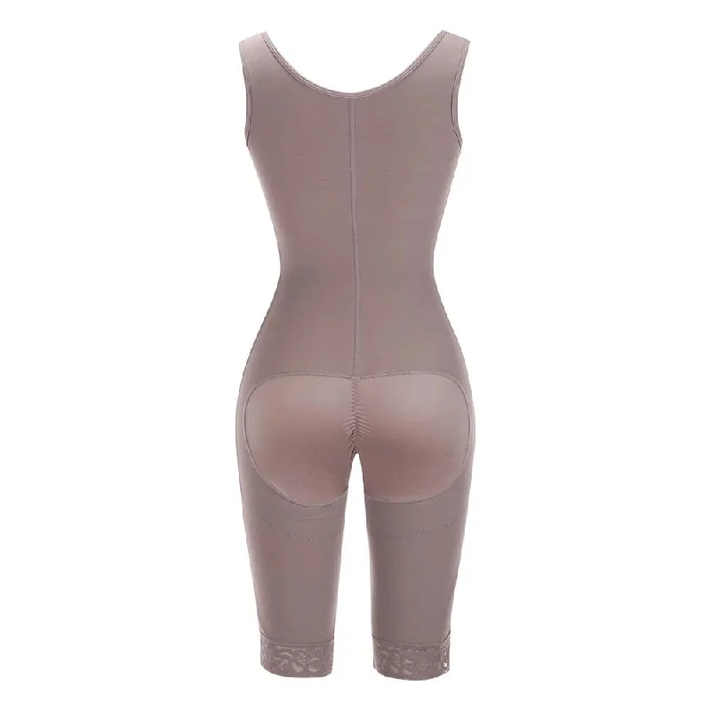 Bodysuit with Wide Straps- Figure Sculpting