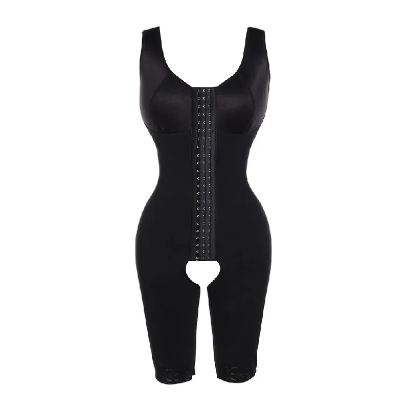 Bodysuit with Wide Straps- Figure Sculpting