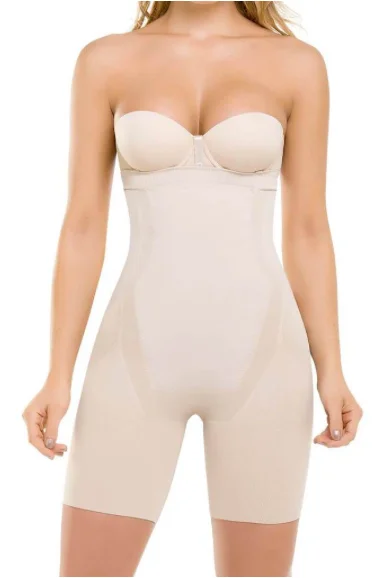 Seamless Strapless Knee Body Shaper