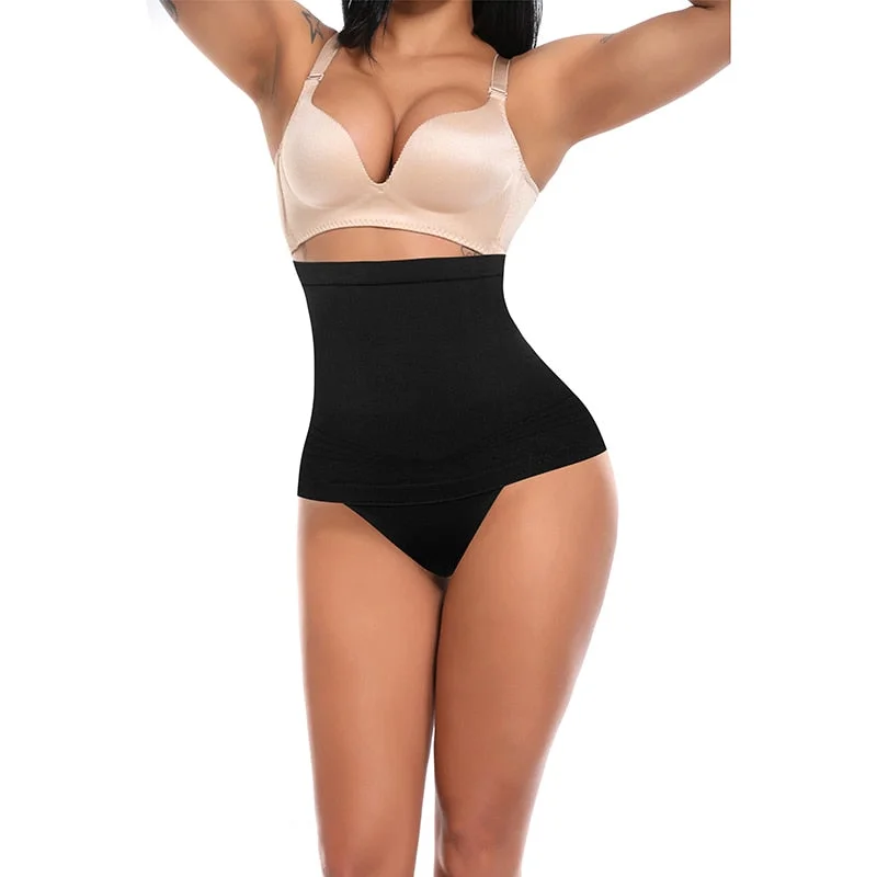 HLS Tummy Shaper Seamless Thong Panties.