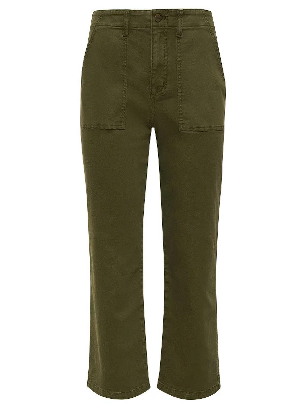 Vacation Crop High Rise Pant Burnt Olive Inclusive Collection