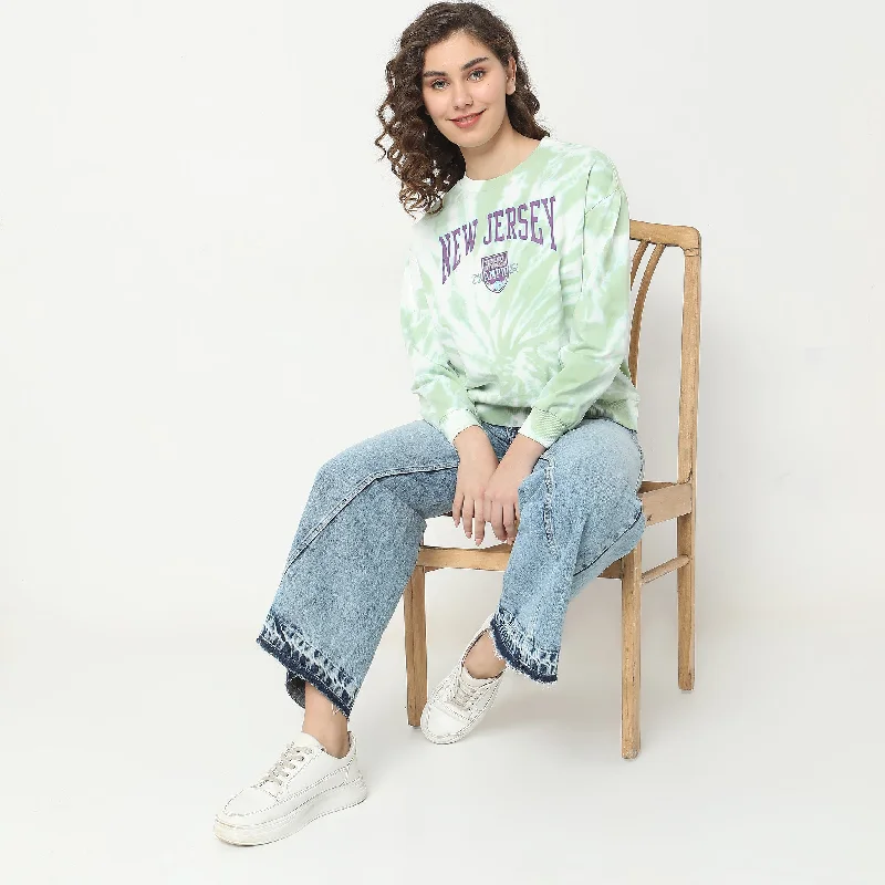 Oversize Tie - Dye Sweatshirt