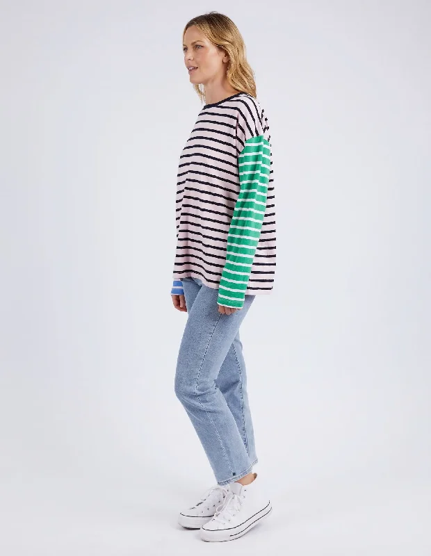 Elm Sally Stripe L/S Tee