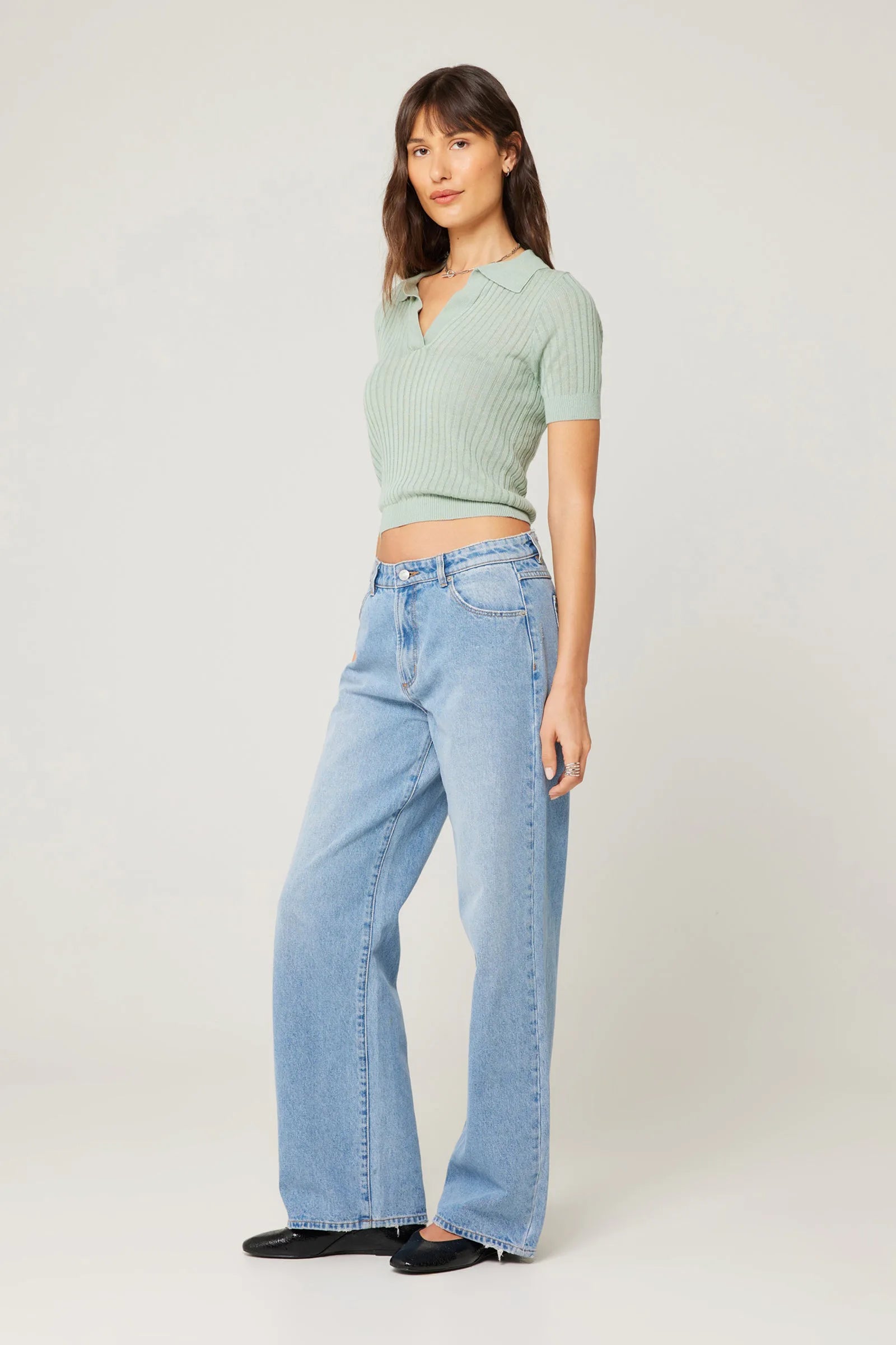 Kate Baggy Jeans - 90's Blue