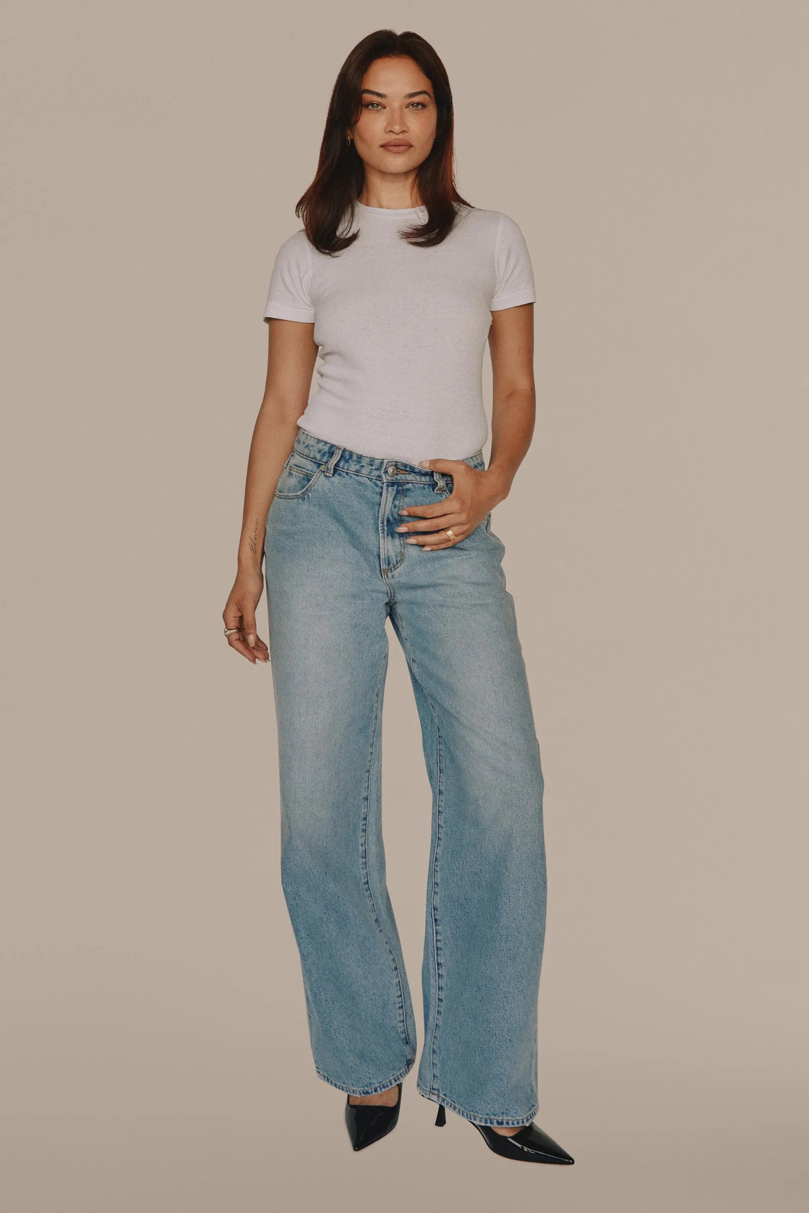 Kate Baggy Jeans - 90's Blue