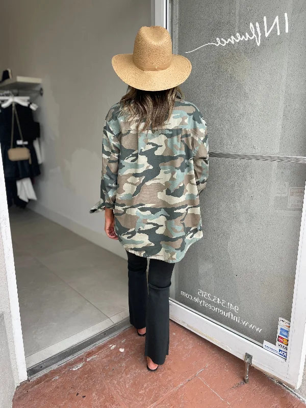 Camo Military Jacket