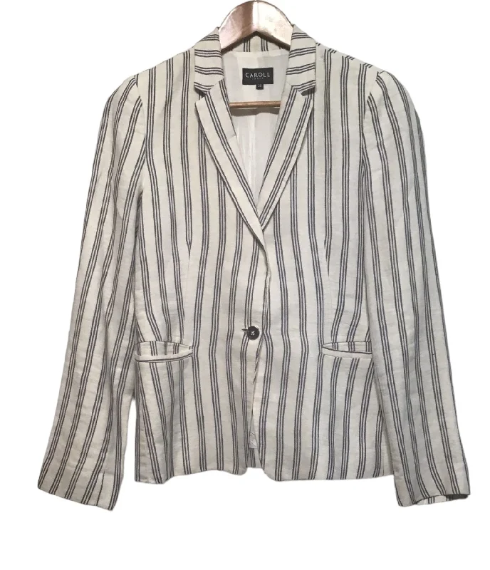 Caroll Pinstripe Blazer (Size M)