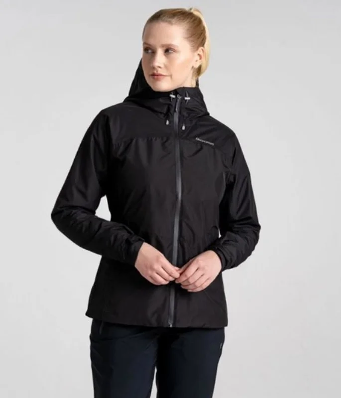 Craghoppers Black Loretta Waterproof Jacket