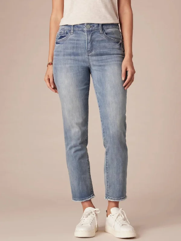 Slim Straight Jean With Cascading 