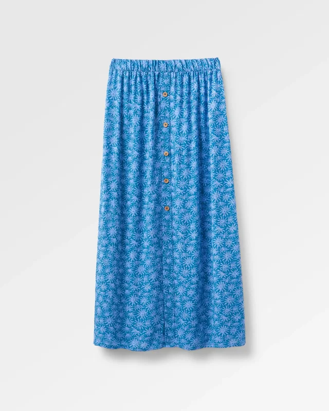 Hannah Skirt - Seaweed Blue Steel