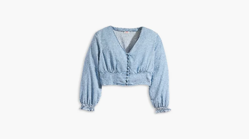 Levi's® Women's Tamara Long-Sleeve Blouse