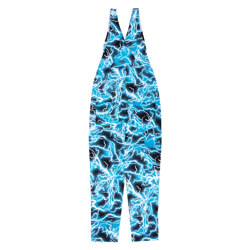 Nikola Twill Overalls (Black/Blue)