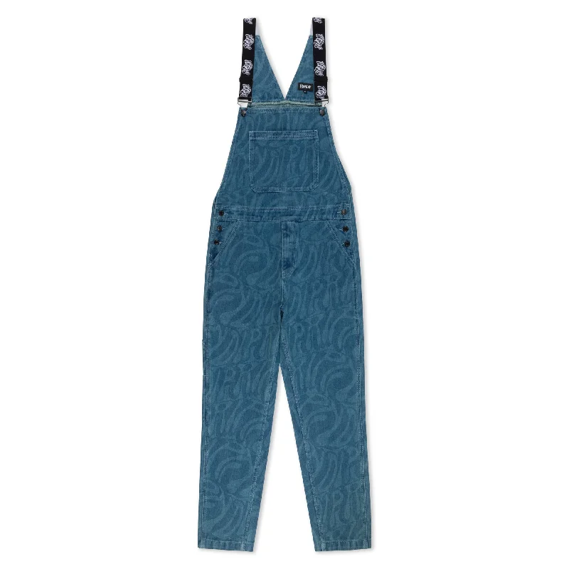 Wilshire Denim Overalls (Medium Wash)