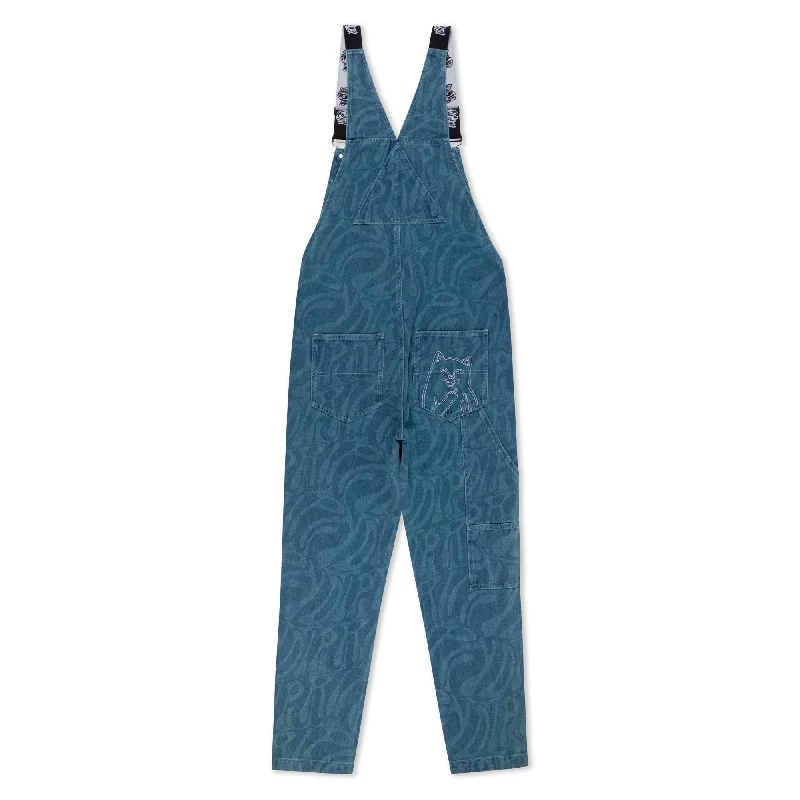 Wilshire Denim Overalls (Medium Wash)